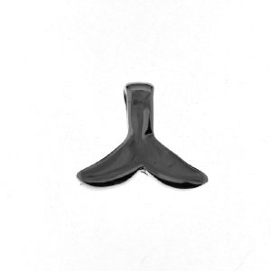 925 PLAIN WHALE'S TALE PENDANT - 20X17 - 3.15g <br/>M10290