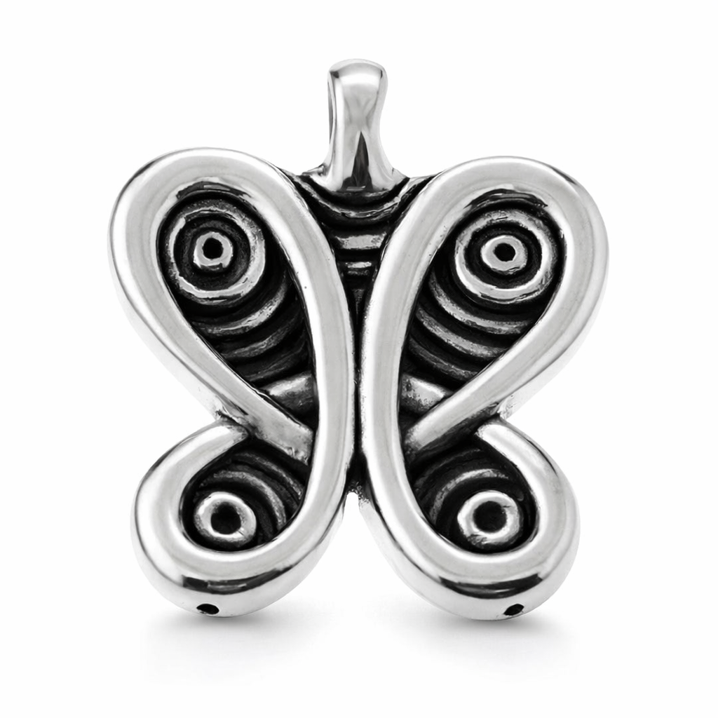 925 OXI ELECTROFORM BUTTERFLY PEND - 47X40 - 8.15g <br/>M10293