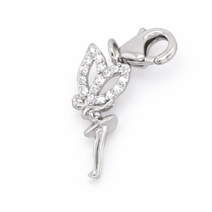 925 RH PL CZ PAVE FAIRY CHARM - 25X7 - 1.05g <br/>M10305
