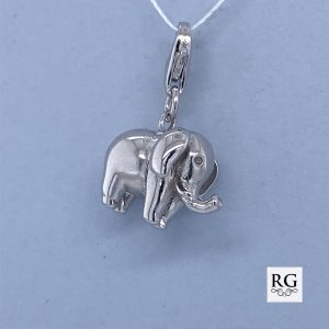 925 RH PL 3D ELEPHANT CHARM - 23X15 - 3.5g <br/>M10332