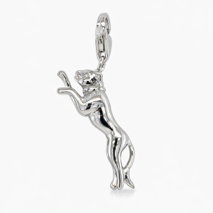 925 RH PL RUNNING JAGUAR CHARM - 24X20 - 2.67g <br/>M10333