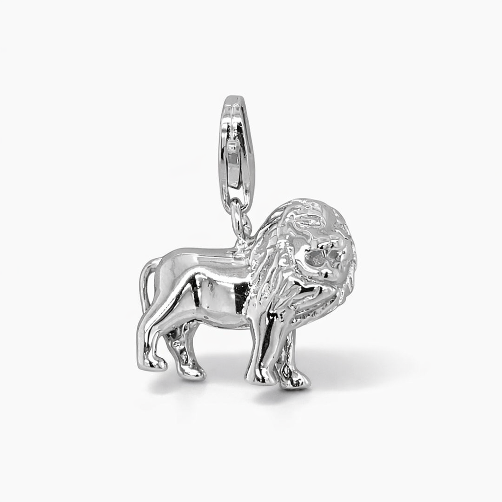 925 RH PL 3D LION CHARM - 21X15 - 3.27g <br/>M10334