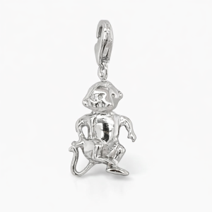 925 RH PL MONKEY CHARM - 28X12 - 2.7g <br/>M10335