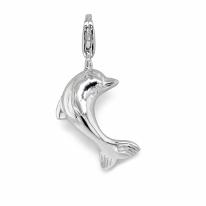 925 RH PL 3D DOLPHIN CHARM - 30X14 - 4g <br/>M10341