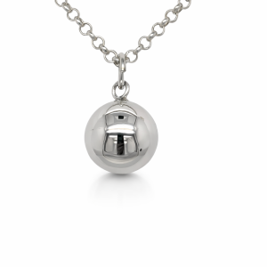 925 HOLLOW BALL CHARM - 12MM - 1.6g <br/>M10388
