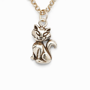 925 OXI SITTING CAT CHARM - 23X10 - 1.4g  <br/>M10404