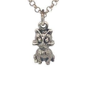 925 OXI SITTING CAT CHARM - 22X9 - 1.8g <br/>M10450