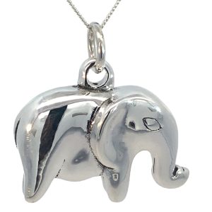 925 PLAIN EF BALI ELEPHANT CHARM - 38X37 - 6.2g <br/>M10545