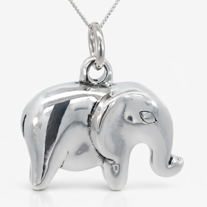 925 PLAIN EF BALI ELEPHANT CHARM - 38X37 - 6.2g <br/>M10545
