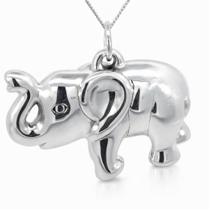 925 PLAIN ELECTROF BALI ELEPHANT CHARM 38X48  9.8g <br/>M10546