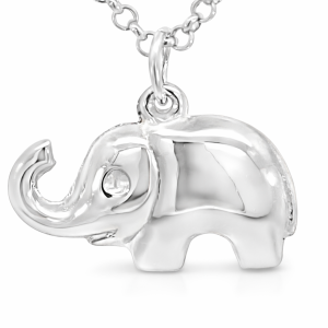 925 HOL PLAIN BALI ELEPHANT CHARM - 22X26 - 2.97g <br/>M10570