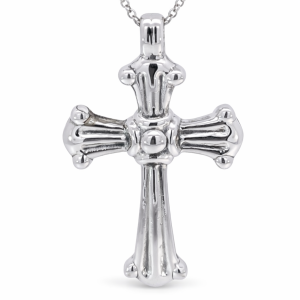 925 OXI ELECTROF ETCHED BULKY CROSS - 65X41 - 9g <br/>M10712