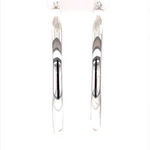 925 HOLLOW OVAL TUBE HOOPS - 55X4 - 9.7g <br/>M11530