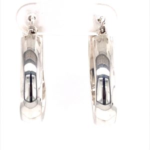 925 HOLLOW TUBE TRIANGLE HOOPS - 27X5 - 6.9g HINGE <br/>M11695