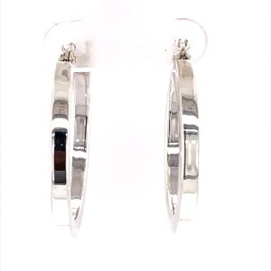 925 HOLLOW SQ TUBE HOOPS - 30X3 - 7.2g HINGE <br/>M11697
