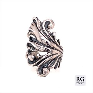 925 OXI SINGLE LEAF EAR CUFF - 19C12 - 2.04g <br/>M11702