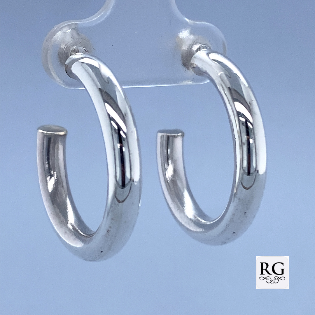 925 HOLLOW RND TUBE C-HOOPS - 25X4 - 5.68g <br/>M11730