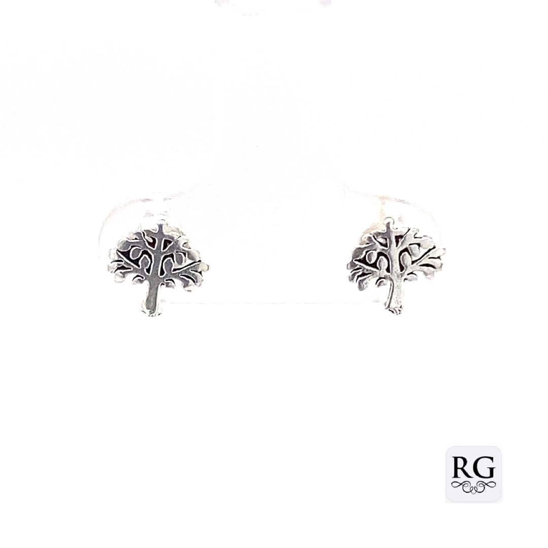 925 OXI TREE OF LIFE STUDS - 7X7 - 0.63g <br/>M11733