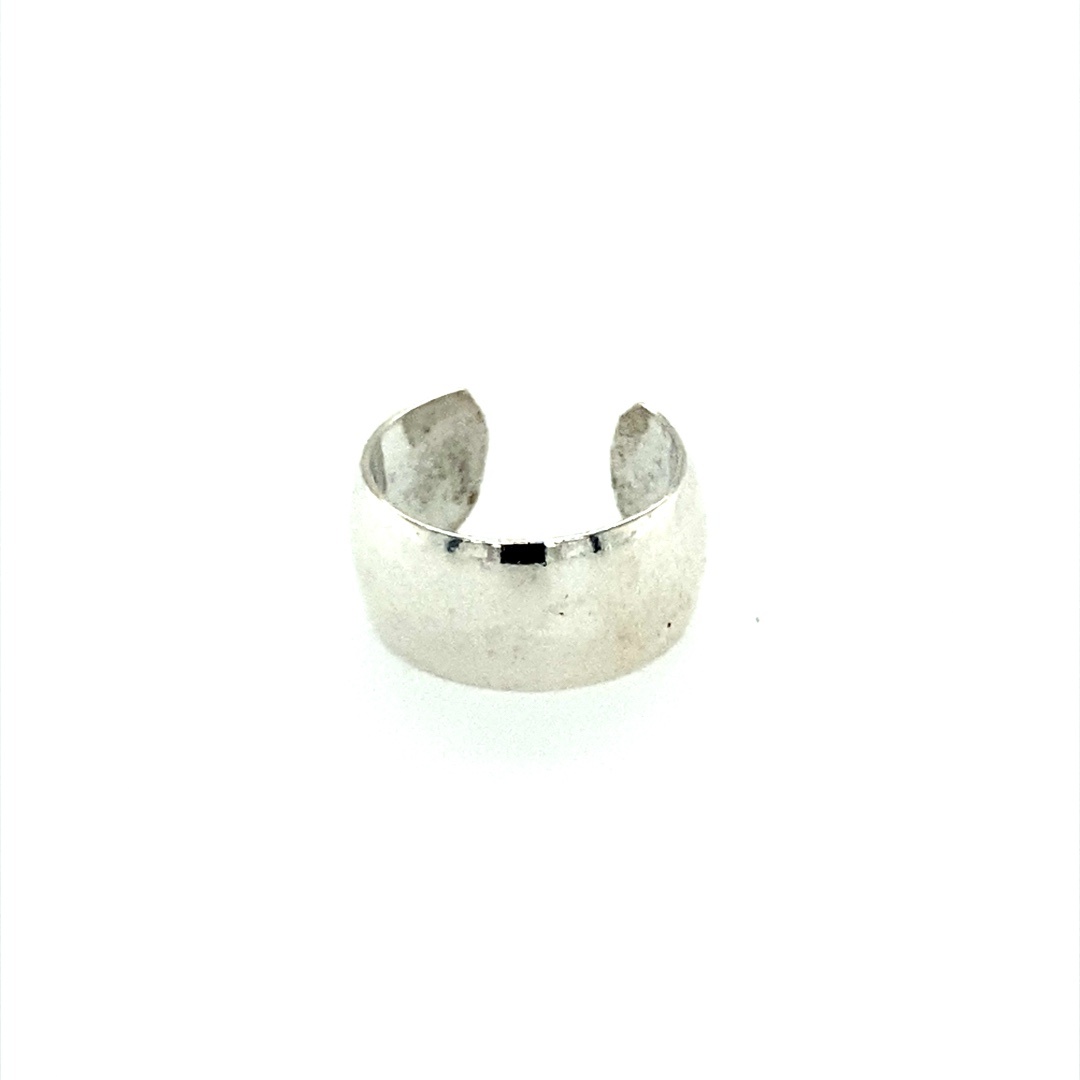 925 PLAIN D-SHAPE EARCUFF - 4MM - 1.1g <br/>M11781 - Image 2