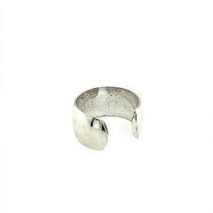 925 PLAIN D-SHAPE EARCUFF - 4MM - 1.1g <br/>M11781