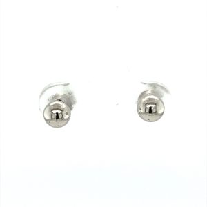 925 HOLLOW PLAIN BALL STUDS - 5MM - 0.8g <br/>M11989