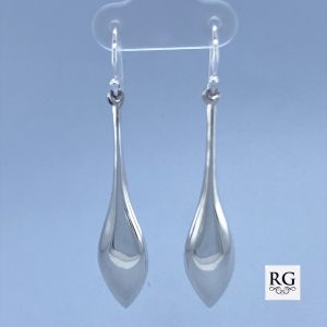 925 LONG TEARDROP HANGING EAR - 54X10 - 4.95g <br/>M12041