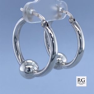 925 BALL ON RND TUBE HINGE HOOPS - 25X3+8 - 5.7g <br/>M12123