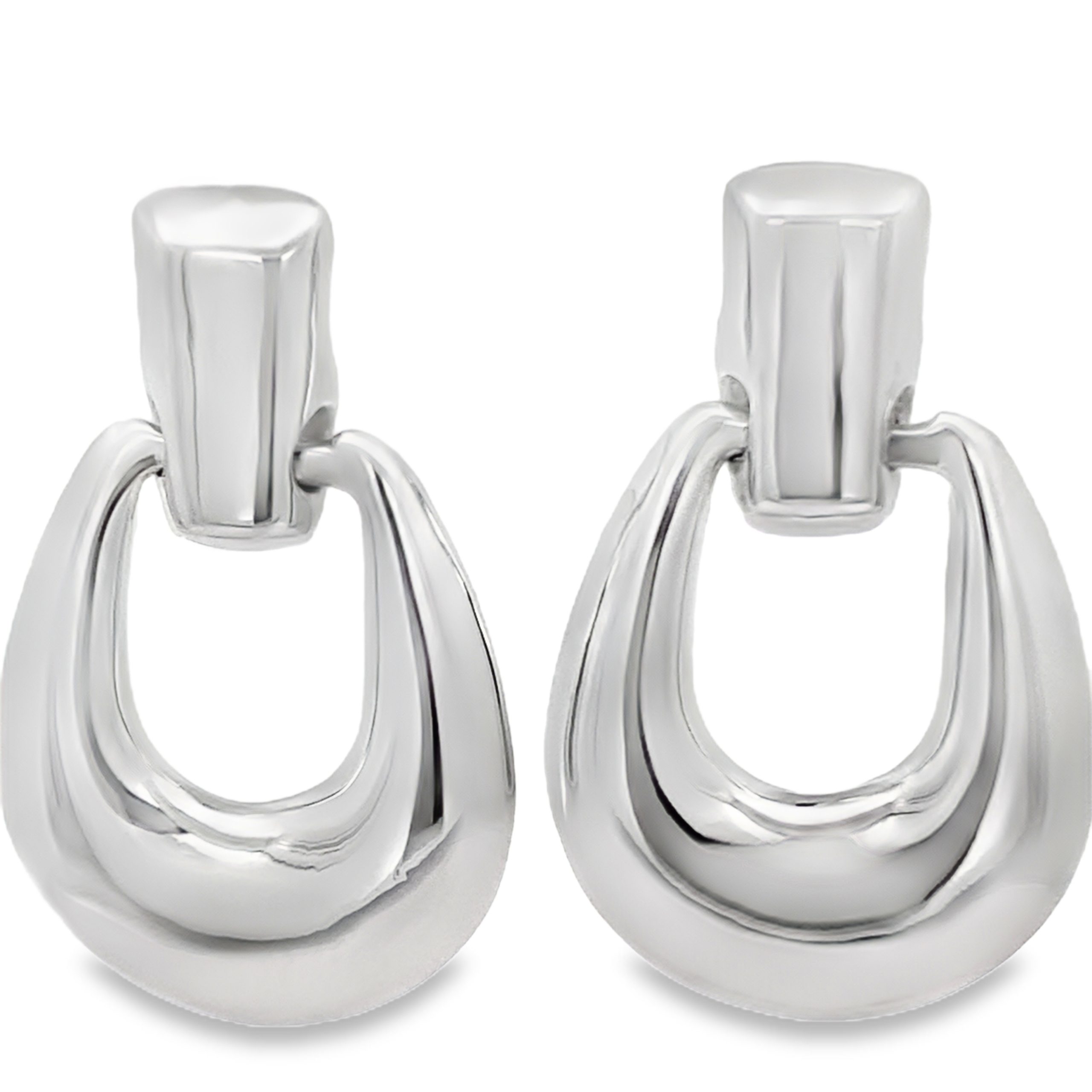 925 EF BULKY OPEN CUT OV BAR EAR - 54X34 - 13.8g <br/>M12136