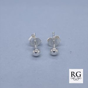925 HOLLOW PLAIN BALL STUDS - 3MM - 0.4g <br/>M12254