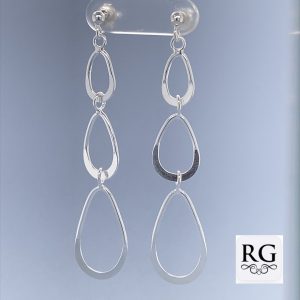 925 TRIP OUTLINE FLAT T/DROP DROP EAR - 55X12 - 3g <br/>M12355