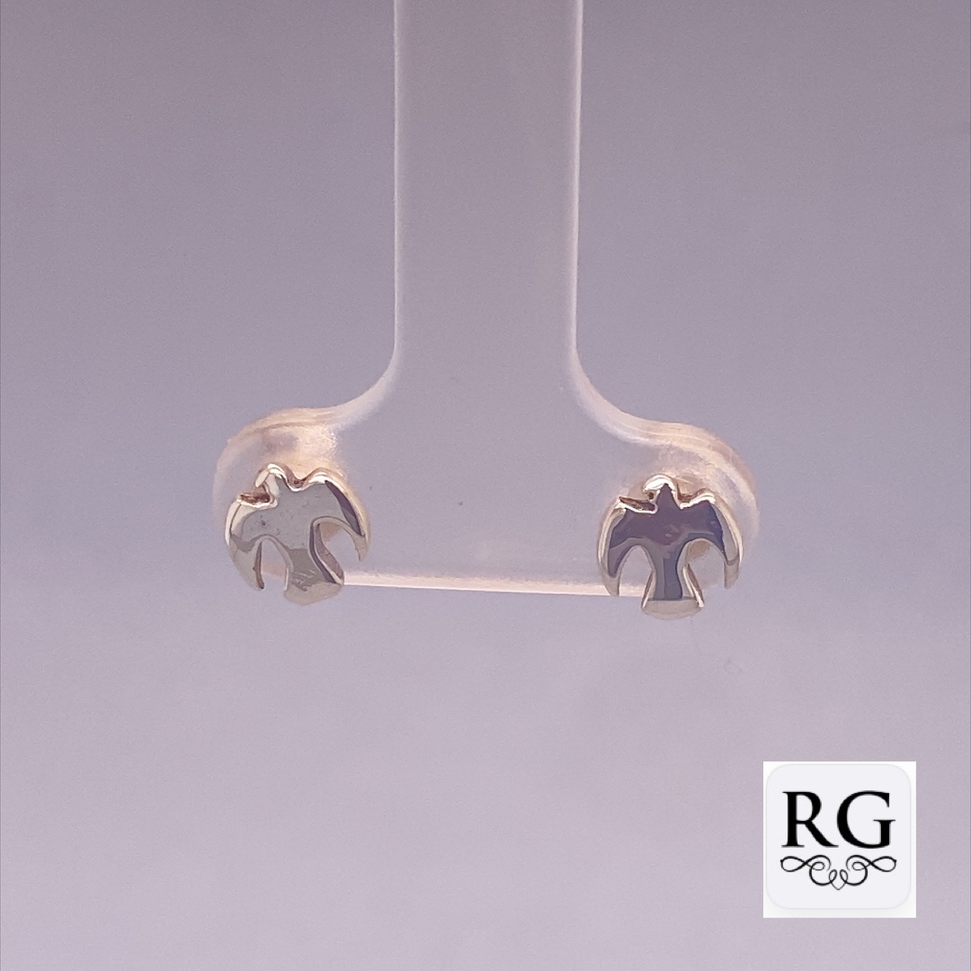 925 PLAIN SWALLOW STUDS - 7X7 - 0.9g <br/>M12411