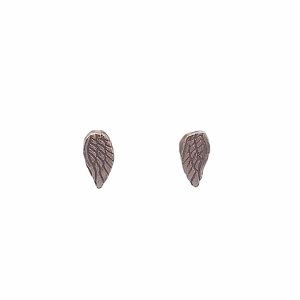 925 OXI TEXTURED ANGEL WING STUDS - 10X5 - 0.9g <br/>M12448