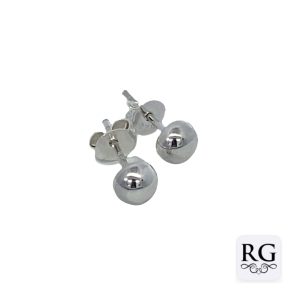 925 HOLLOW PLAIN 1/2 BALL STUDS - 5MM - 0.65g <br/>M12487