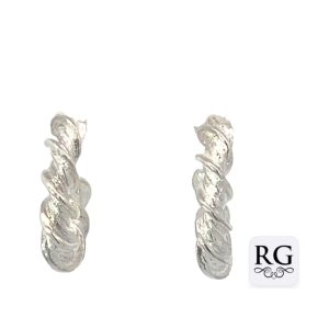 925 MAT TWISTED HALF HOOPS - 19X4 - 5.45g <br/>M12553