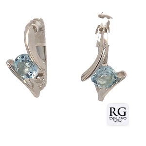 925 BLUE TOP CROSS OVER BACK LEVER LATCH EAR 20X11 <br/>M12649