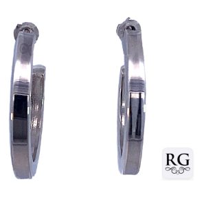 925 HOLLOW SQ TUBE HALF HOOP - 25X3 - 5g <br/>M12669