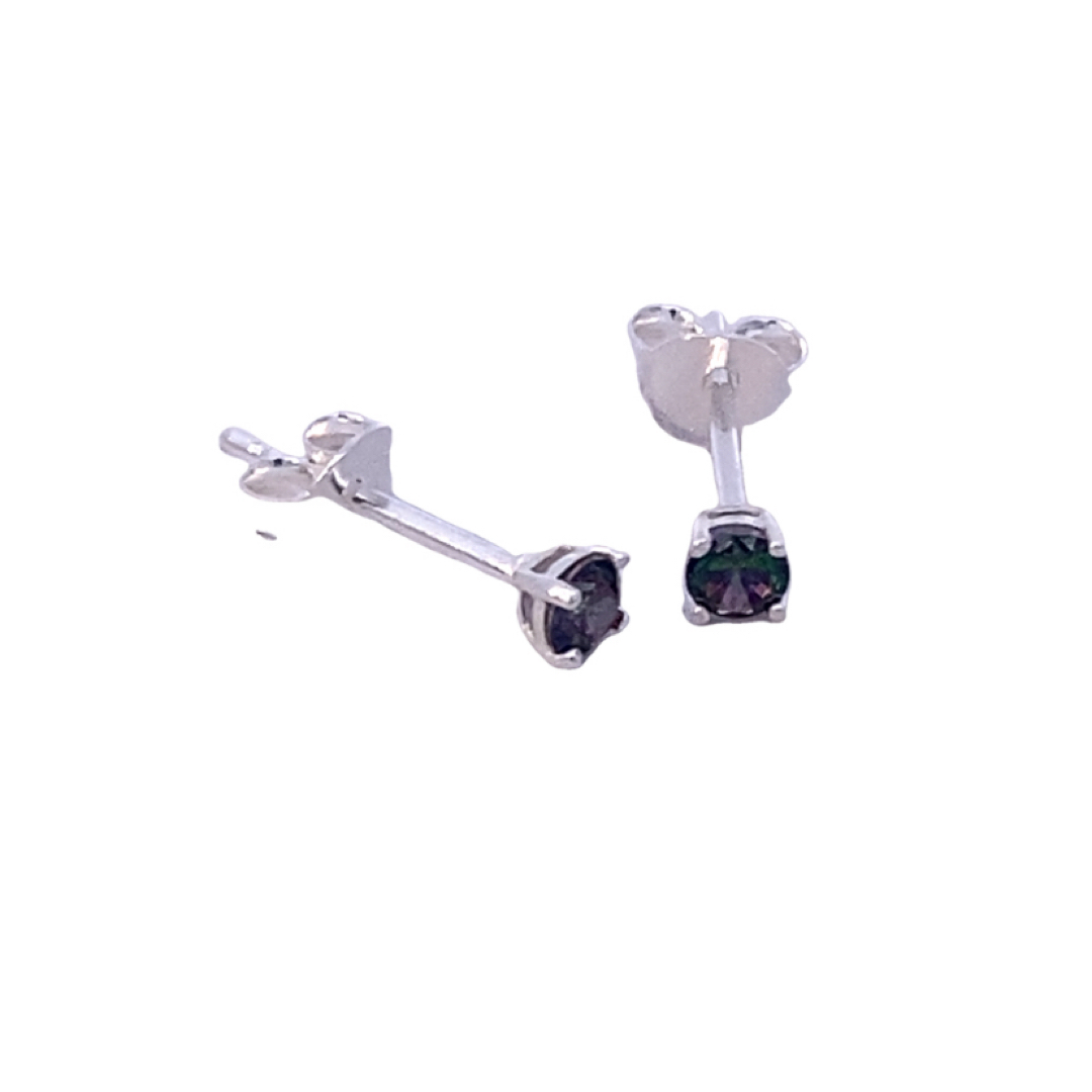925 MYSTIC QRTZ 4 CLAW BASKET STUDS - 3MM - 0.52g <br/>M12824