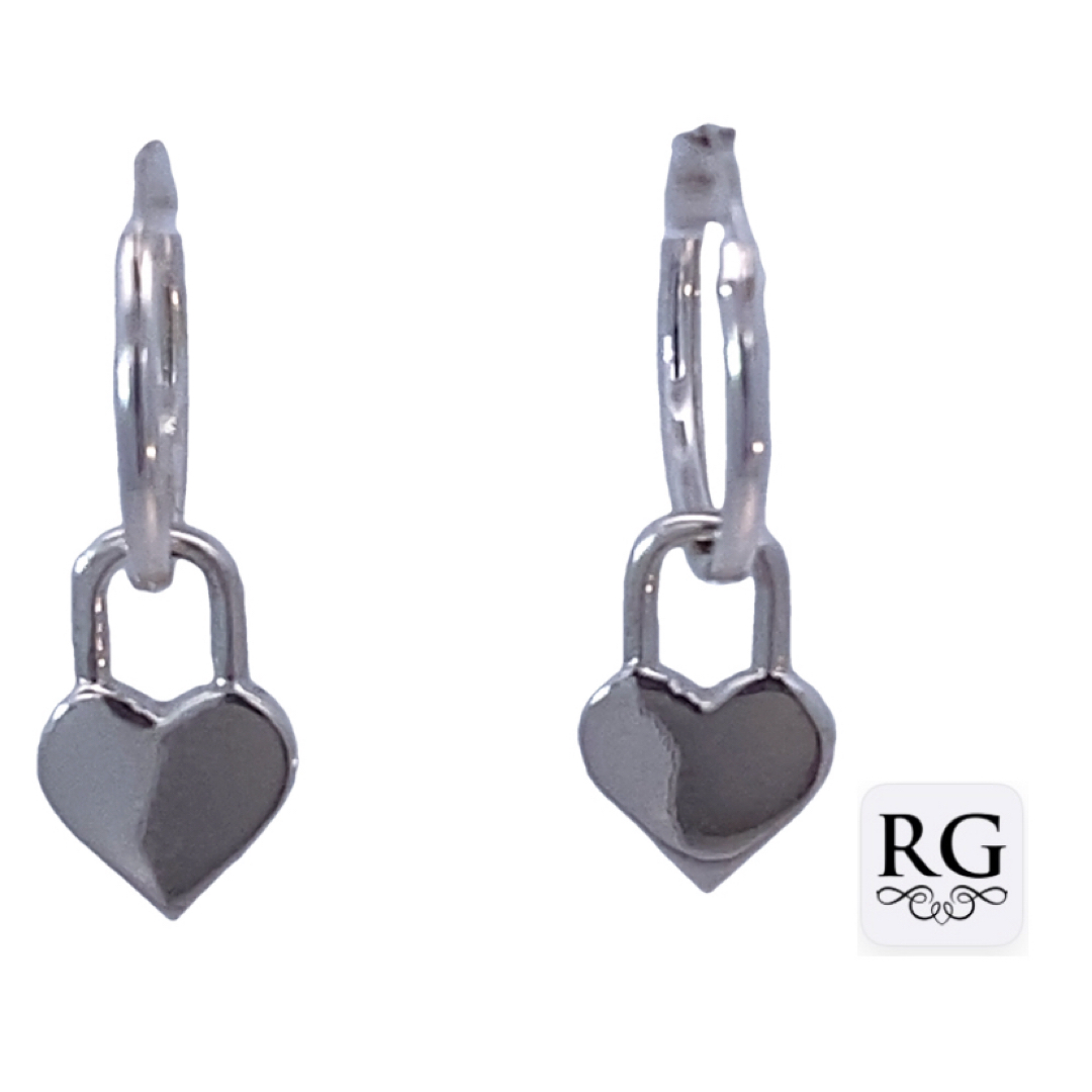 925 HEART DISC ON SLEEPERS - 14X1.2+13X8 - 1.75g <br/>M12846