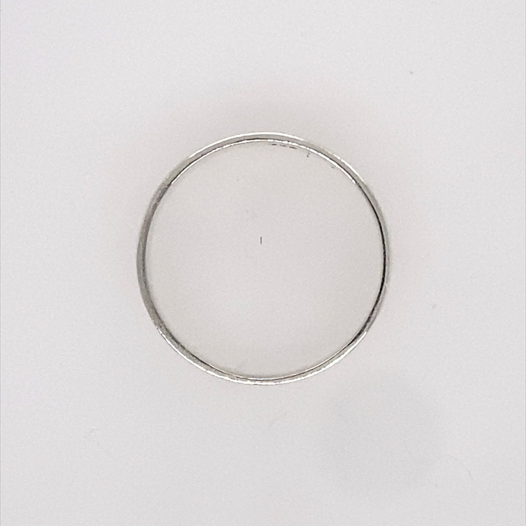 925 PLAIN FLAT WED BAND - 6MM <br/>M13540 - Image 2