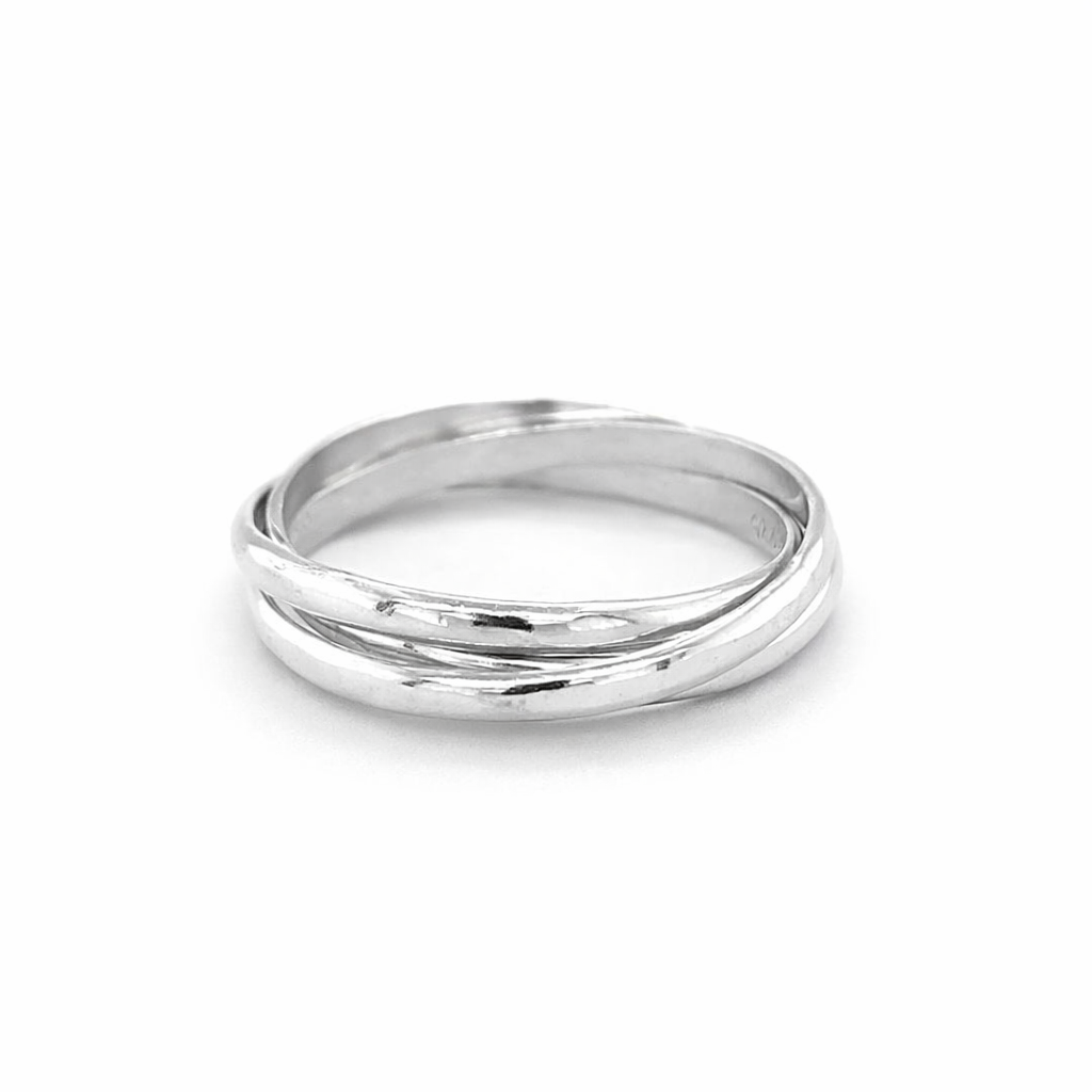 925 RUSSIAN WED BAND - 2MM <br/>M13594