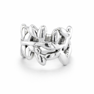 925 OXI ELECTROFORM IVY BRANCH RING - 16MM <br/>M13619