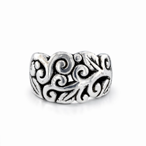 925 OXI ELECTROFORM TWIRLY RING - 14MM  <br/>M13620