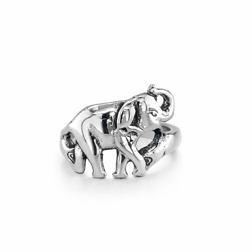 925 OXI OPEN CUT ELEPHANT RING - 13MM <br/>M13643