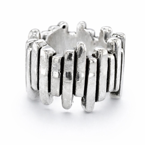 925 OXI ELECTROFORM STRANDS BAND RING - 18MM <br/>M13646