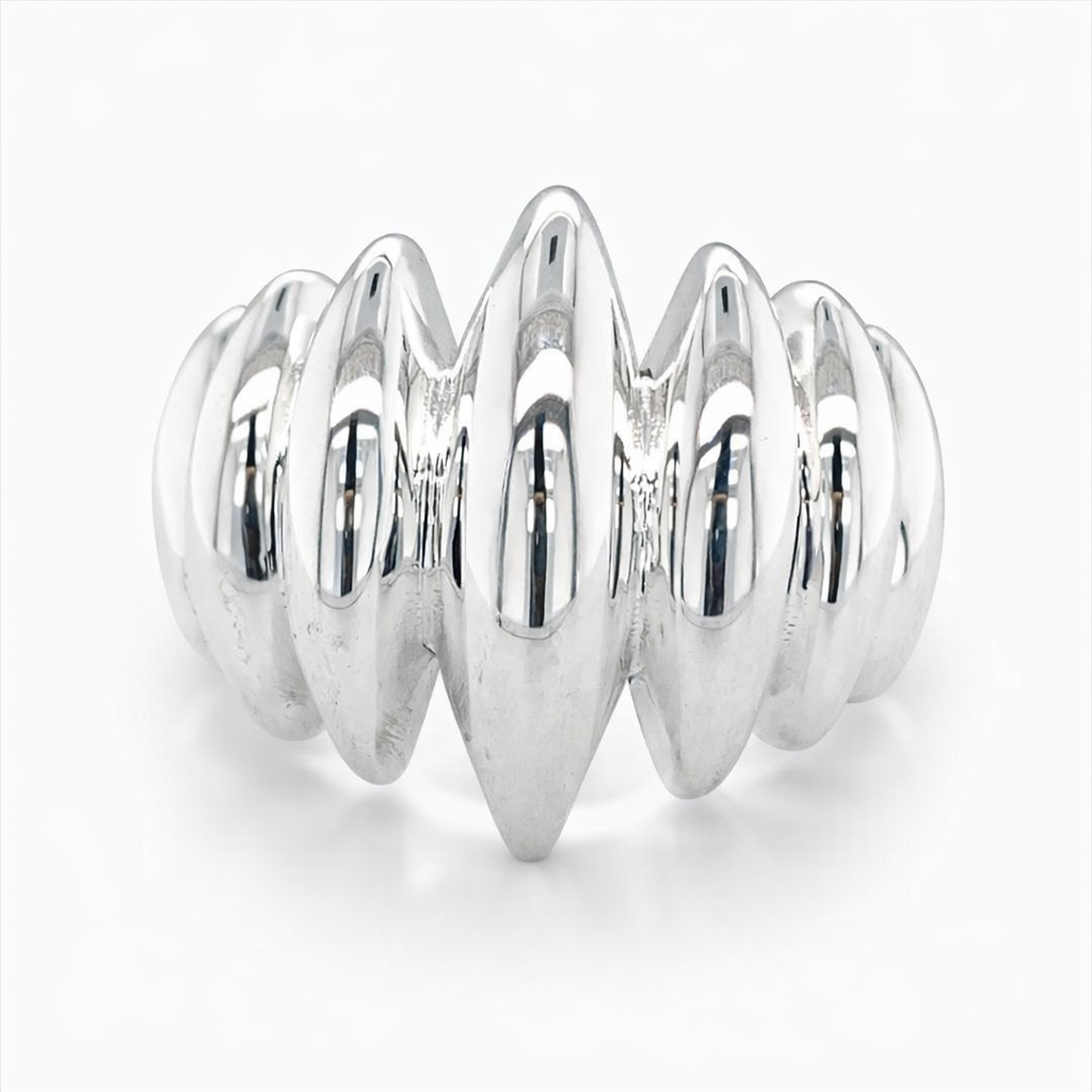 925 ELECTROFORMING 7 STRAND RING - 23MM <br/>M13658