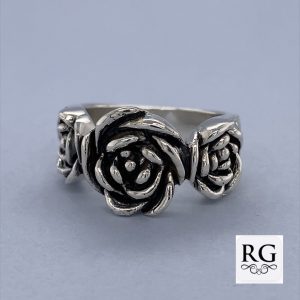 925 OXI TRIP ROSE RING - 13MM <br/>M13914