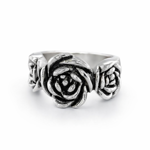 925 OXI TRIP ROSE RING - 13MM <br/>M13914