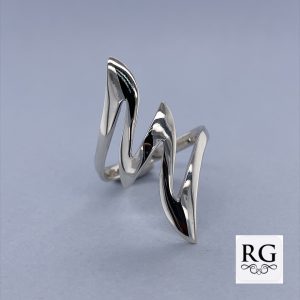 925 LIGHTNING BOLT RING - 34MM <br/>M13915