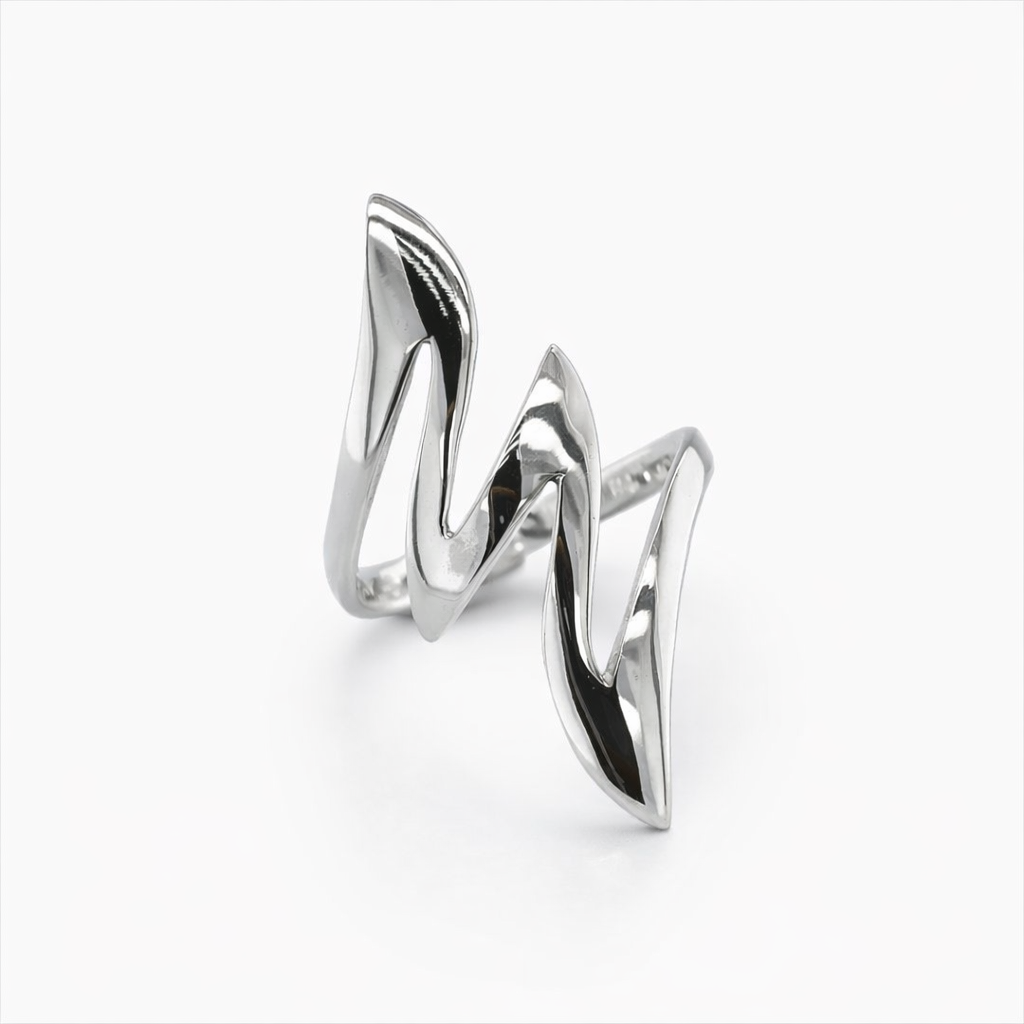 925 LIGHTNING BOLT RING - 34MM <br/>M13915
