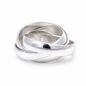 925 RUSSIAN WED BAND - 5MM <br/>M14070